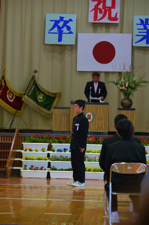 諸鈍小中学校卒業式!_e0028387_1424498.jpg