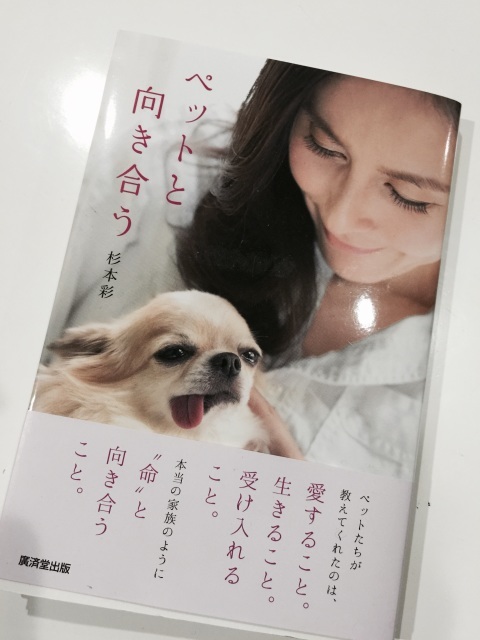 杉本彩 ペットと向き合う。_c0108595_22421543.jpg