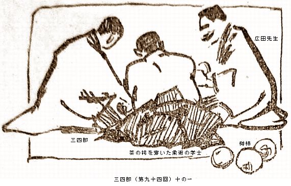 図解　名取春仙の三四郎　第十章_b0044404_13161727.jpg