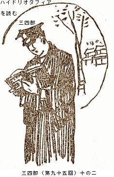 図解　名取春仙の三四郎　第十章_b0044404_1317540.jpg