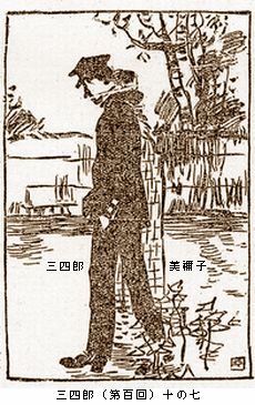 図解　名取春仙の三四郎　第十章_b0044404_1320628.jpg