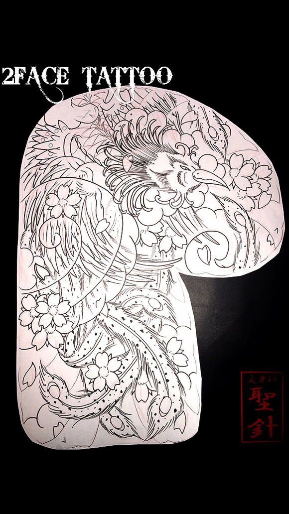 下絵・NewDesign 2。。。 : 2FACE TATTOO STUDIO JAPAN 千葉県 下絵・NewDesign 2。。。 : 2FACE TATTOO STUDIO JAPAN 千葉県
