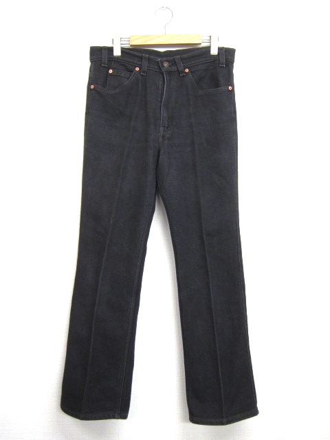 MADE IN USA Levis 517 BLACK : BACK IN THE DAYZ. -VINTAGE CLOTHING
