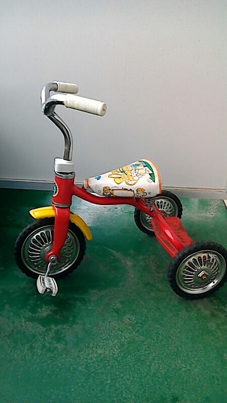 オープニング おもちゃ レトロ三輪車 Gekiyasu Tanka De