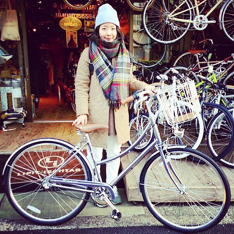☆今日のバイシクルガール10本立て☆ 自転車 女子 おしゃれ ミニベロ クロスバイク ロード_b0212032_20124079.jpg