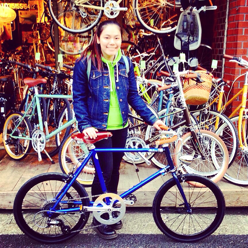 ☆今日のバイシクルガール10本立て☆ 自転車 女子 おしゃれ ミニベロ クロスバイク ロード_b0212032_2013257.jpg