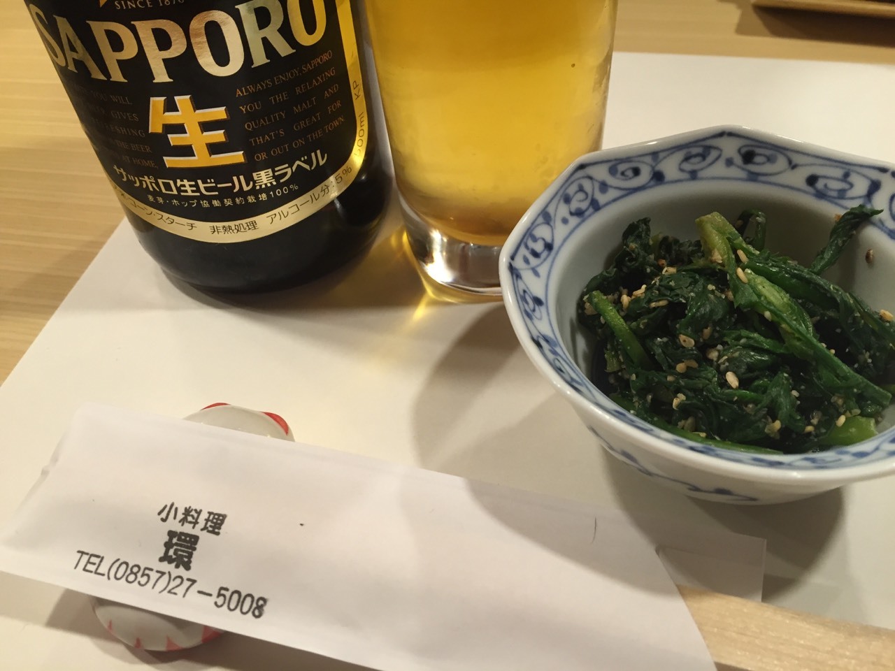 小料理 環_e0115904_04254402.jpg