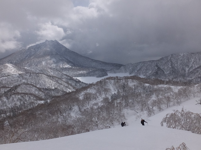 漁岳、3月14日－同行者からの写真－_f0138096_8194887.jpg