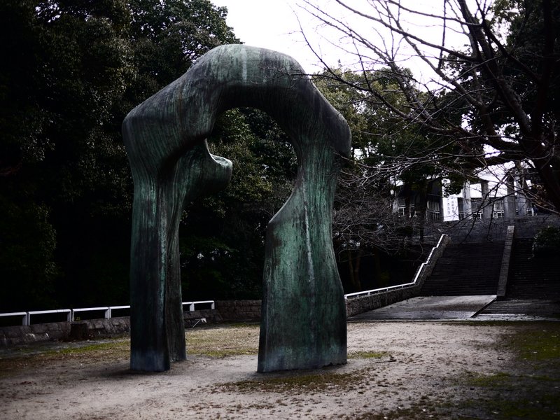 広島市現代美術館~野外彫刻~_b0190540_16554741.jpg