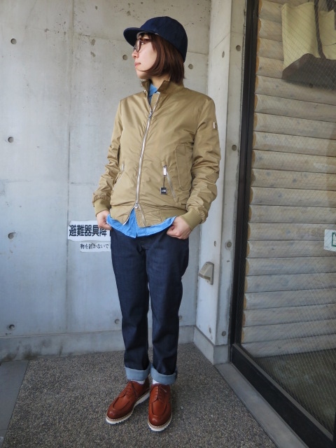 add STYLE SAMPLE ･･･ By NYLON DRIZZLER JACKET！★！ (再)_d0152280_17383724.jpg