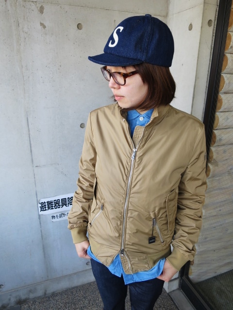 add STYLE SAMPLE ･･･ By NYLON DRIZZLER JACKET！★！ (再)_d0152280_17384629.jpg