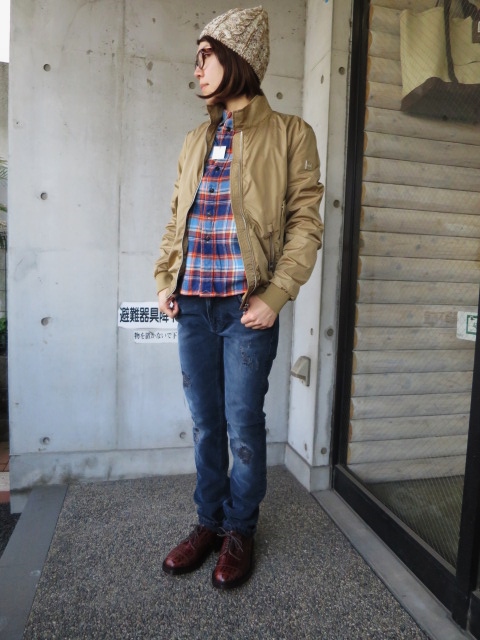 add STYLE SAMPLE ･･･ By NYLON DRIZZLER JACKET！★！ (再)_d0152280_17391514.jpg