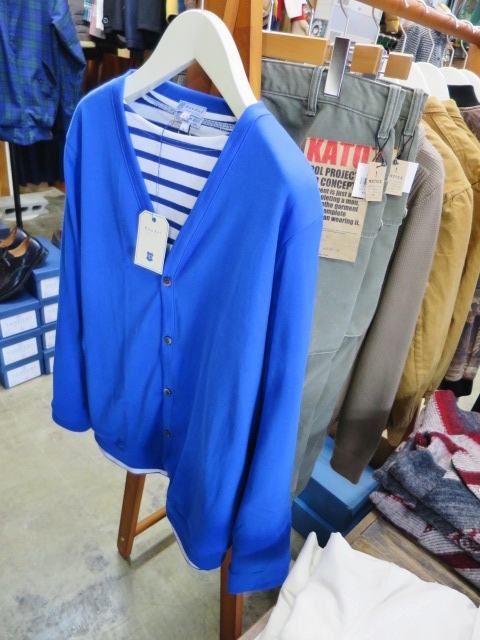今春・オススメのフランスカットソーBRAND:BANDOL INTERLOCK CARDIGAN!♪!_d0152280_21542267.jpg