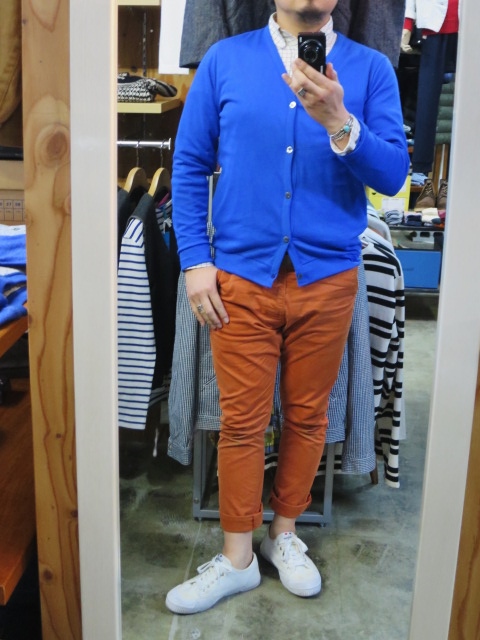 今春・オススメのフランスカットソーBRAND:BANDOL INTERLOCK CARDIGAN!♪!_d0152280_2155142.jpg