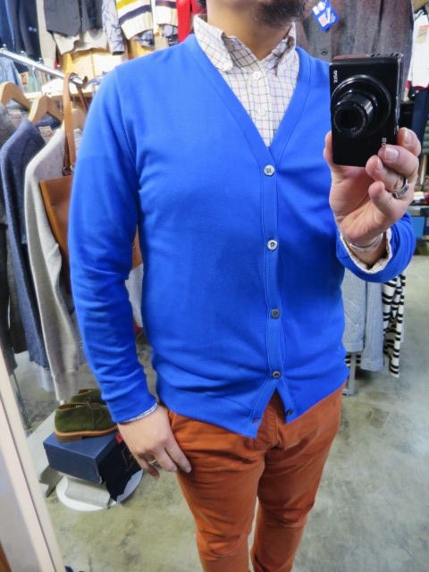 今春・オススメのフランスカットソーBRAND:BANDOL INTERLOCK CARDIGAN!♪!_d0152280_21554479.jpg
