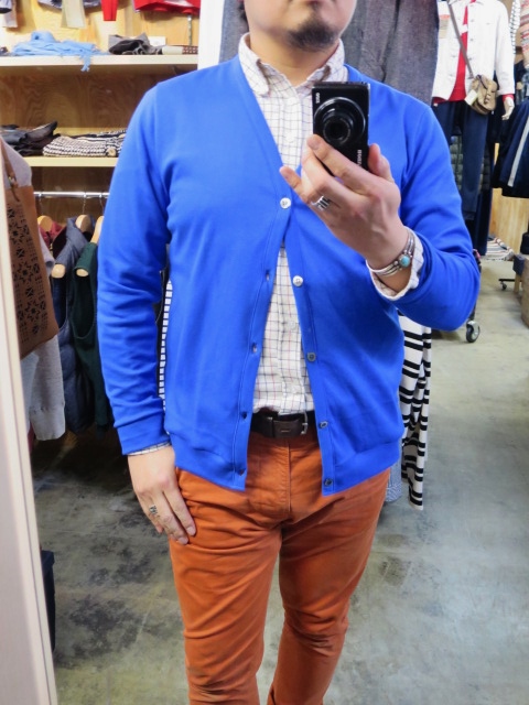 今春・オススメのフランスカットソーBRAND:BANDOL INTERLOCK CARDIGAN!♪!_d0152280_21555125.jpg