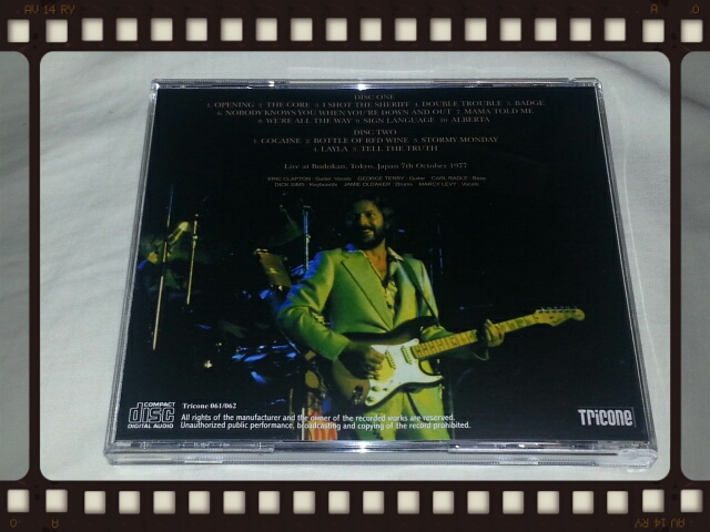 ERIC CLAPTON / ON TOUR_b0042308_1474519.jpg