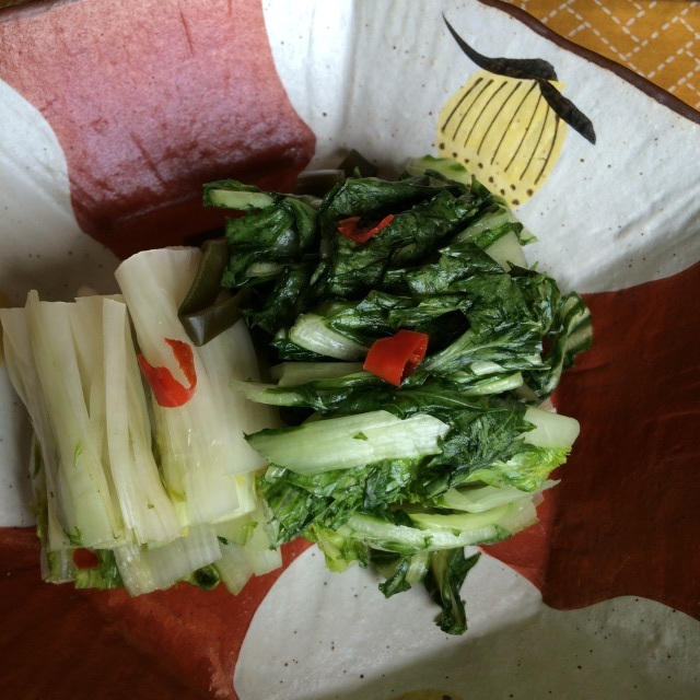 京菜の漬物 Teruka S Cozy Life