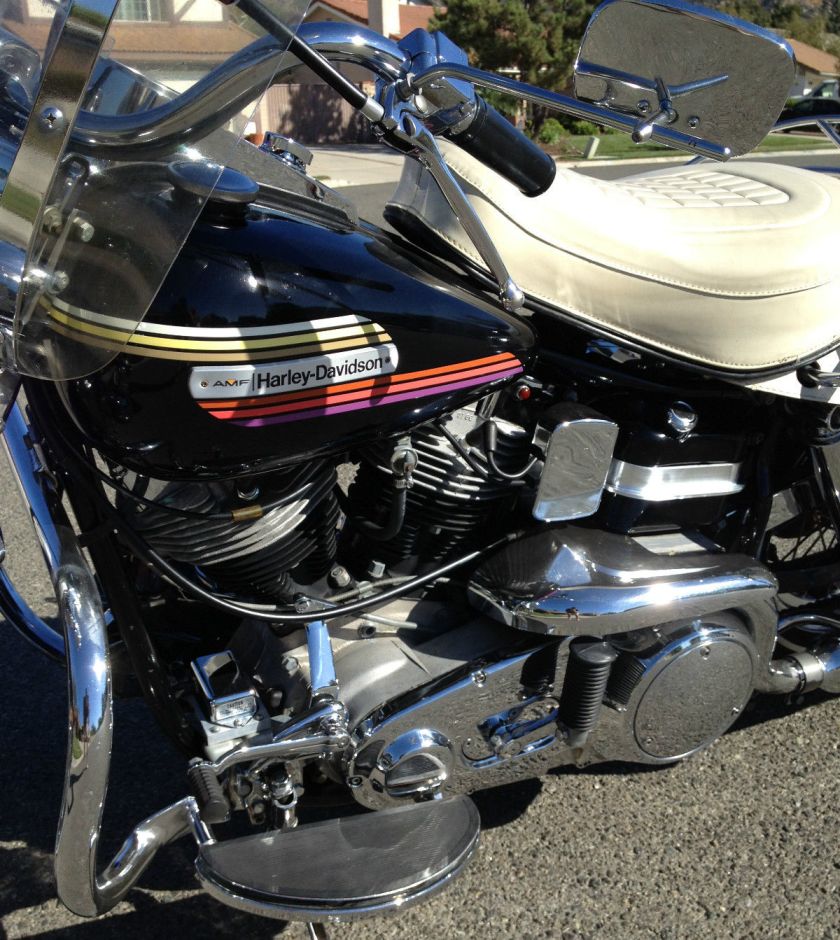 海外FOR SALE車輌情報 \'74ショベルFLH レインボー🌈カラー!_c0133351_15143678.jpg