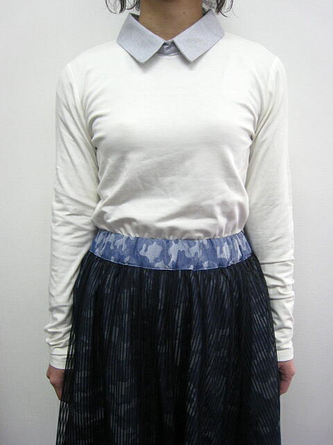 ｃｌｏｃｈｅ クロッシェ 襟付きインナー ｂｅｉｇｅ Readymade Blog