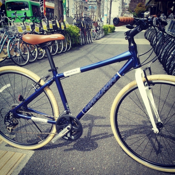 MARUKIN VACANZE 700c クロスバイク 21段変速 白