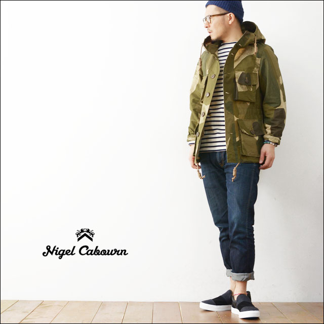 Nigel Cabourn [ナイジェル ケーボン] SWEDISH PARKA KHAKI CAMO