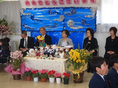 ぬいぐるみのお仕事 葉山町の明照幼稚園の卒園式に行ってきたよ ２ 今日も明日もぬいぐるみ日和