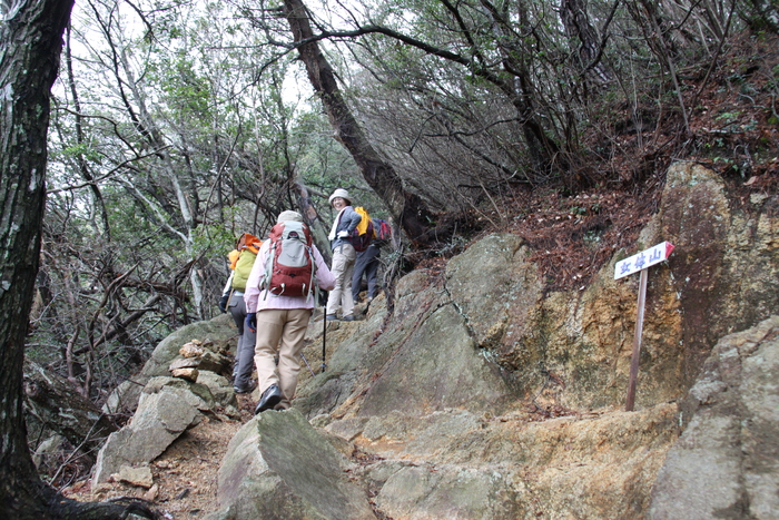 女体山（774ｍ）～～矢筈山（788ｍ）～～大窪寺（420ｍ）_a0289242_21503794.jpg