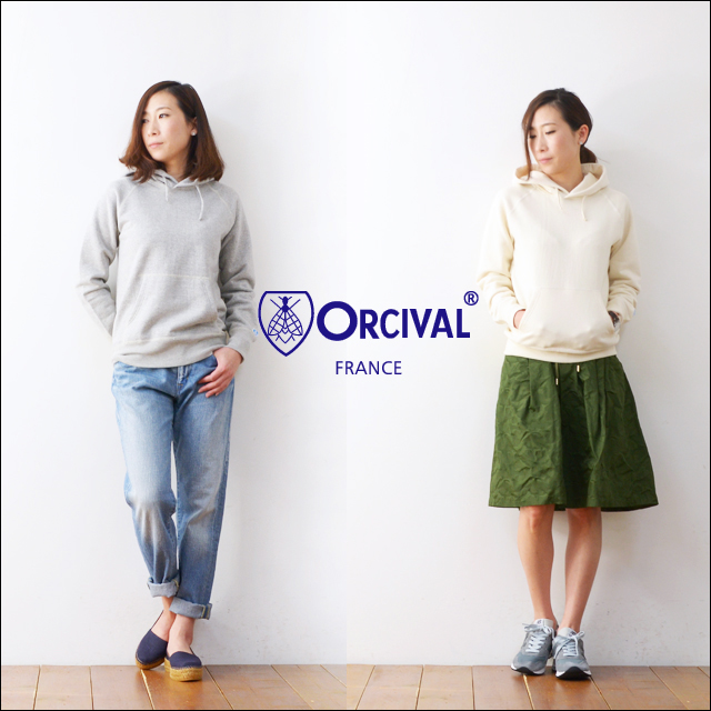 ORCIVAL[オーチバル・オーシバル] PULLOVER PARKA VINTAGE FRENCH TERRY [RC-6888PL] LADY\'S_f0051306_1942963.jpg