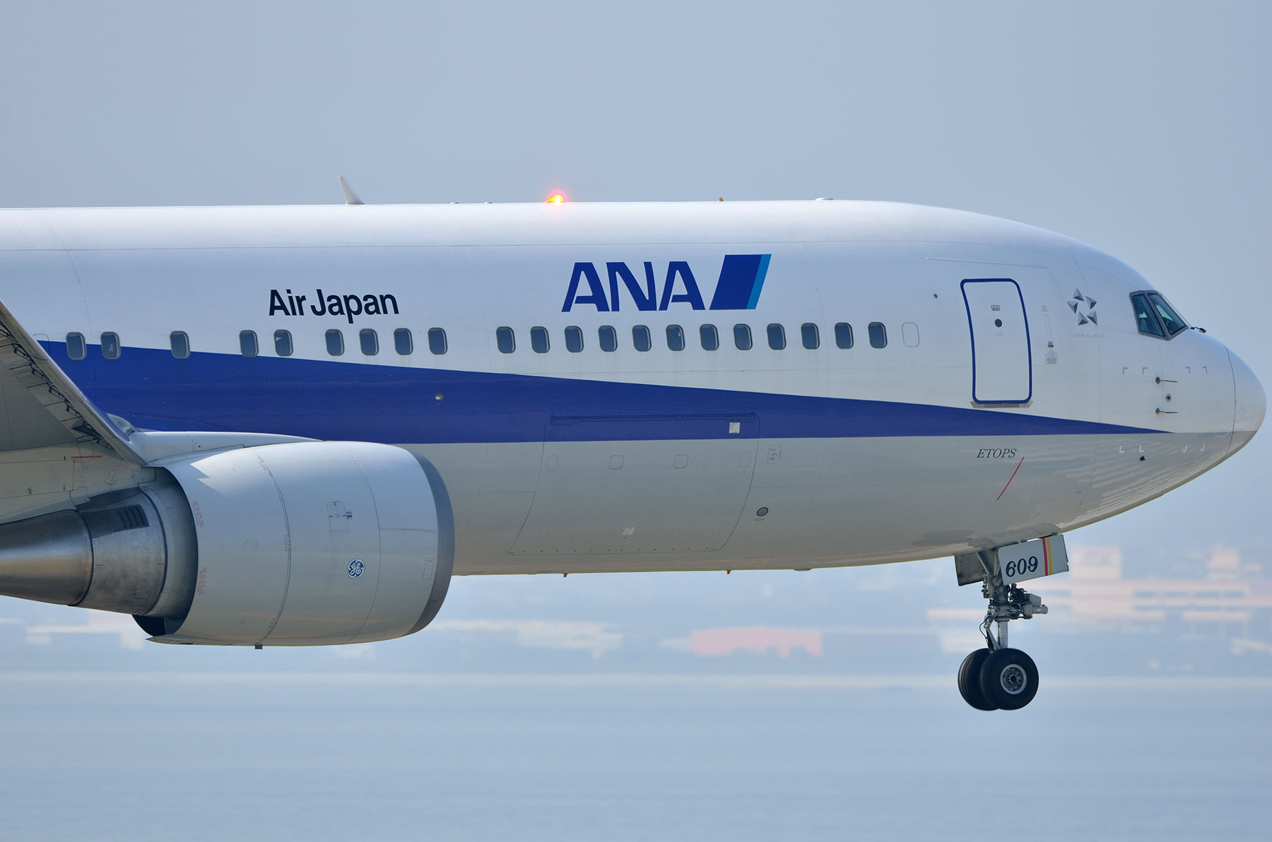 Boeing 767-300 / JA609A : SKY LOUNGE GARDEN -transporter side- Boeing 767-300 / JA609A : SKY LOUNGE GARDEN -transporter side-