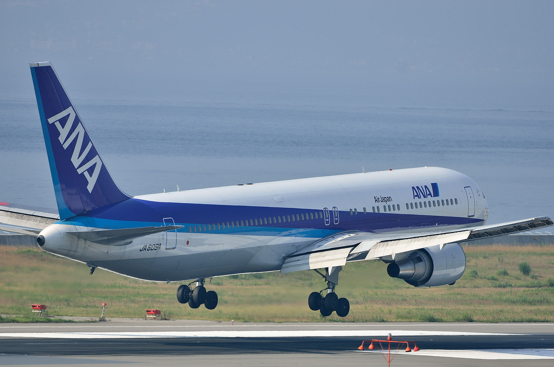 Boeing 767-300 / JA609A : SKY LOUNGE GARDEN -transporter side- Boeing 767-300 / JA609A : SKY LOUNGE GARDEN -transporter side-