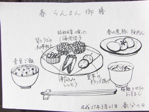 春分の日 ~ 春らんまん御膳 ~_e0222340_15353871.jpg