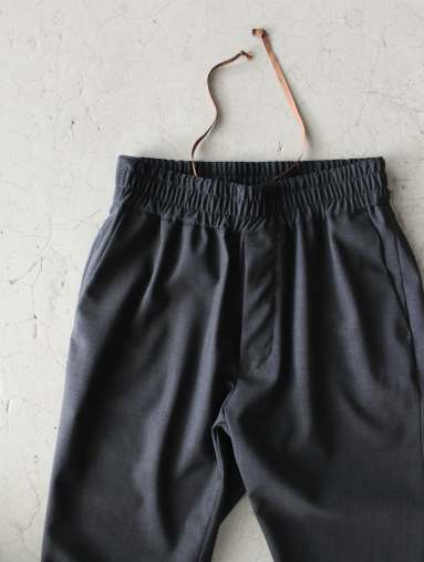 Honor gathering　Boil Smooth Wool Strech Tropical Easy Trousers_b0139281_17572630.jpg