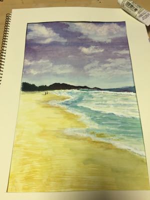 大人の絵画教室 土曜の風景_d0128883_11462628.jpg