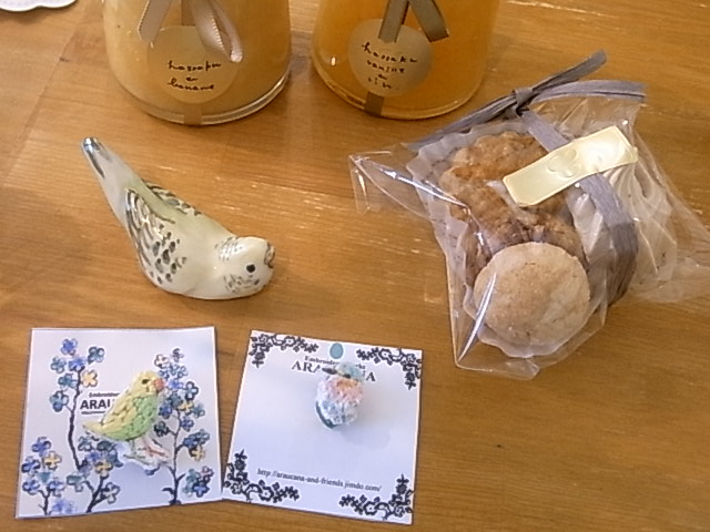 cototoko焼菓子とjam到着！鳥展の様子_d0322493_1204263.jpg