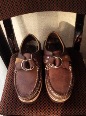 ARROW MOCCASIN(アローモカシン) レザーミッドソール vibram