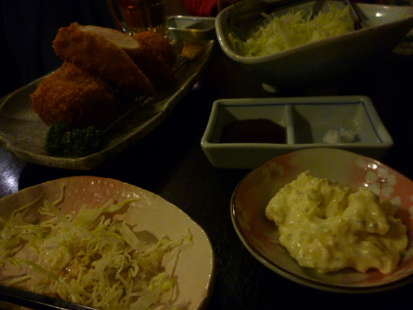 2015,03,23 お久し振りの東京! 「とんかつ」_a0207973_1661064.jpg