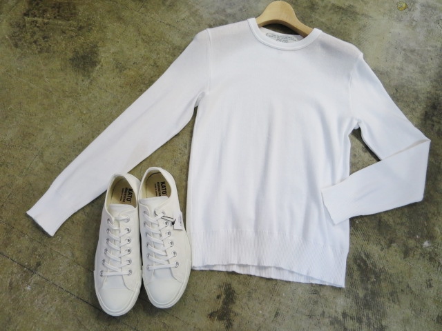 OLD DERBY (MADE in England) ・・・ Hi ゲージCotton KNIT LONG TEE!♪!_d0152280_20453985.jpg