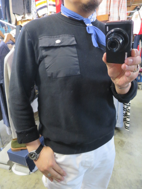 OLD DERBY (MADE in England) ・・・ Hi ゲージCotton KNIT LONG TEE!♪!_d0152280_20492294.jpg