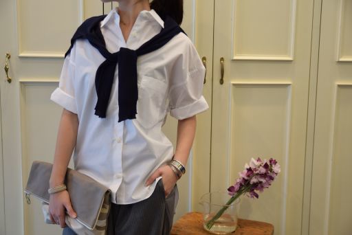 shirt style 、、、 TRAVAIL MANUEL..._b0110582_19013114.jpg