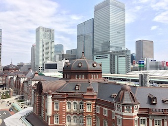 東京ランチとKITTEの屋上庭園_a0191183_10212758.jpg