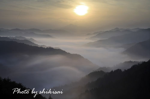 野迫川の雲海(2015-No.03)そのⅡ_a0135396_223089.jpg