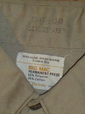 Old Work Shirts ”BIG MAC”_d0176398_1932516.jpg
