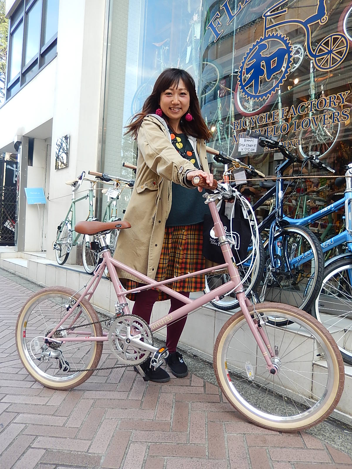 3月24日　渋谷　原宿　の自転車屋　FLAME bike前です_e0188759_19225946.jpg