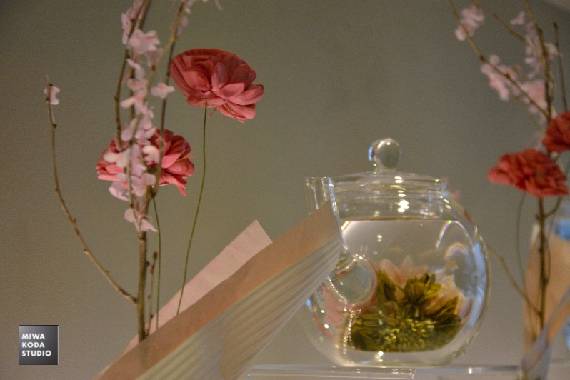 March 25, 2105 お花のお茶とお花 Blooming Flower Tea & Flower_a0307186_7373522.jpg