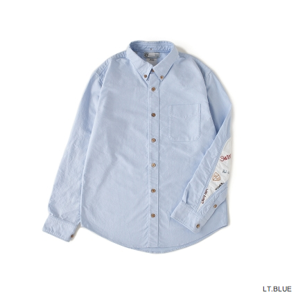 ☆visvim/ビズビム LUNGTA STARS B.D. 星条旗 長袖シャツ 日本製/2 