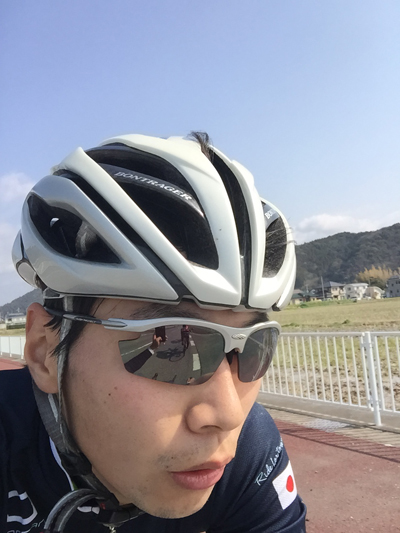 金栄堂サポート:日本大学自転車競技部・杉村貫太選手 Fact®80%シルバーミラーインプレッション!_c0003493_927302.jpg