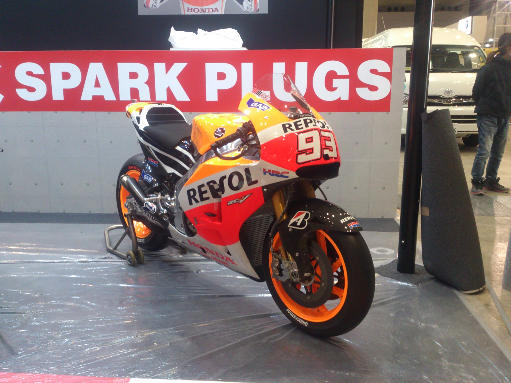 2015 モーターサイクルショー 搬入です です。_f0231916_2285635.jpg