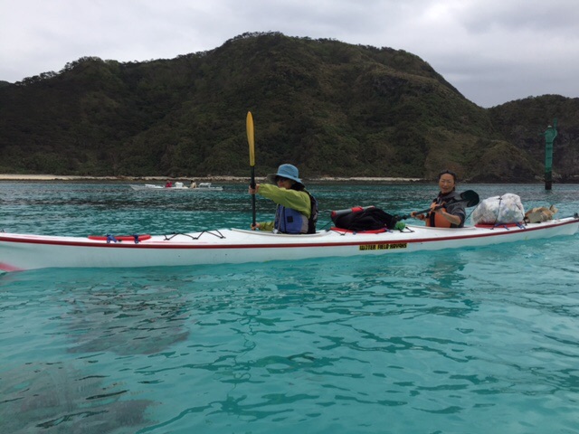 今年初の無人島キャンプツアーです。_f0131193_1240286.jpg