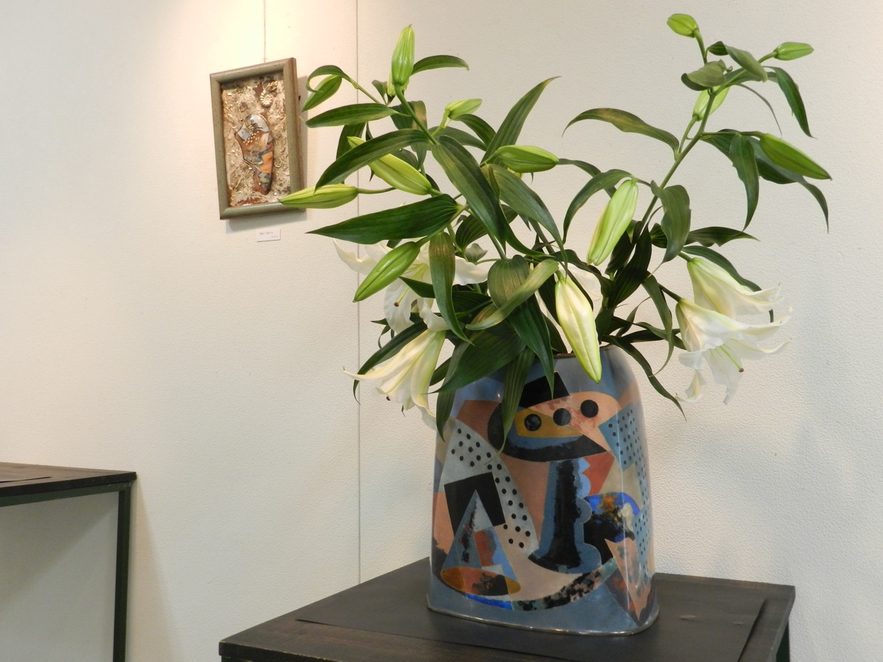 【北室】山崎肇書作展 【南室】飯尾京子 七宝彫金展_f0106896_14514714.jpg